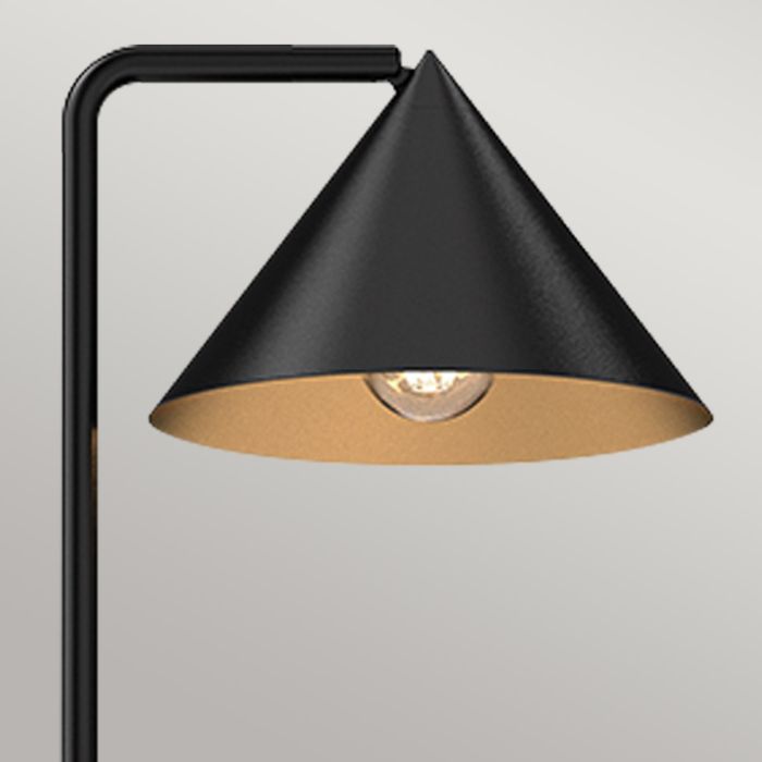 Remyck 1 lt Floor Lamp - Matte Black