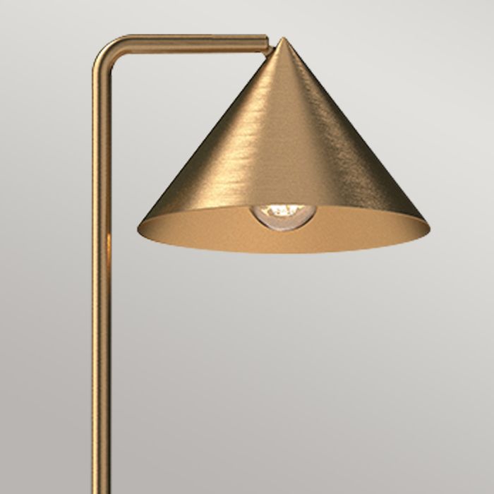 Remyck 1 lt Floor Lamp - Brushed Gold