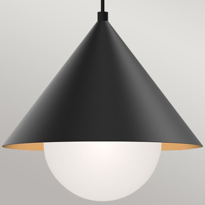Remyck 1 lt Pendant - Matte Black