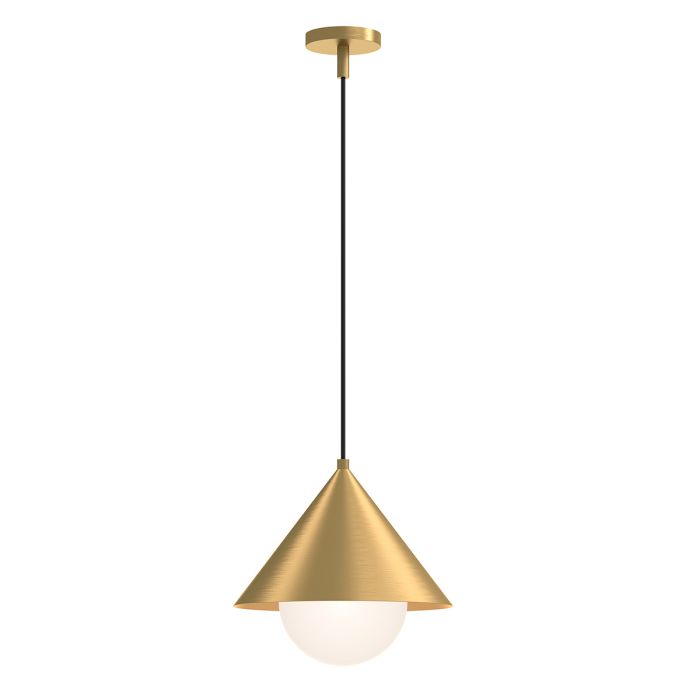 Remyck 1 lt Pendant - Brushed Gold
