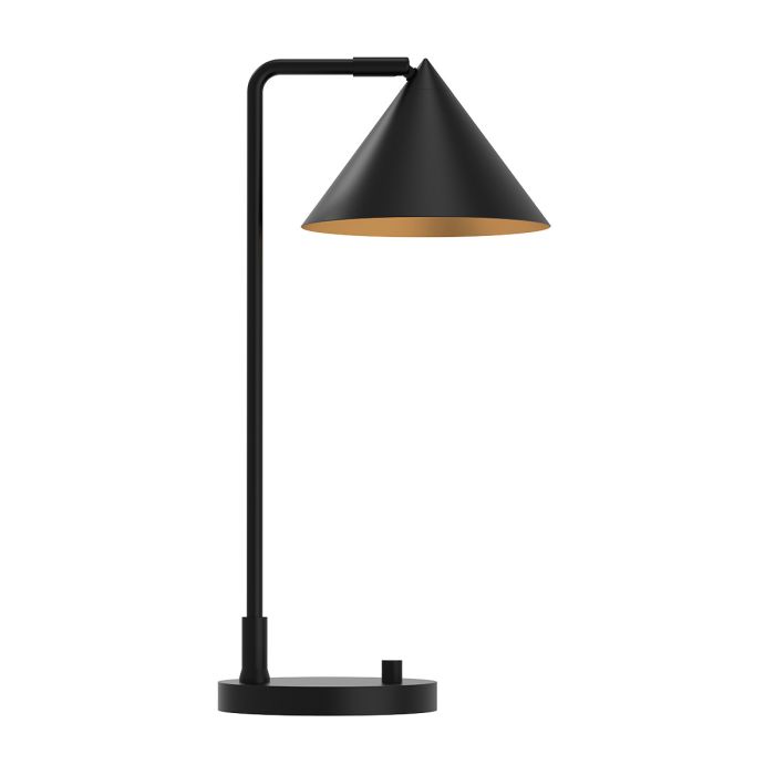 Remyck 1 lt Table Lamp - Matte Black