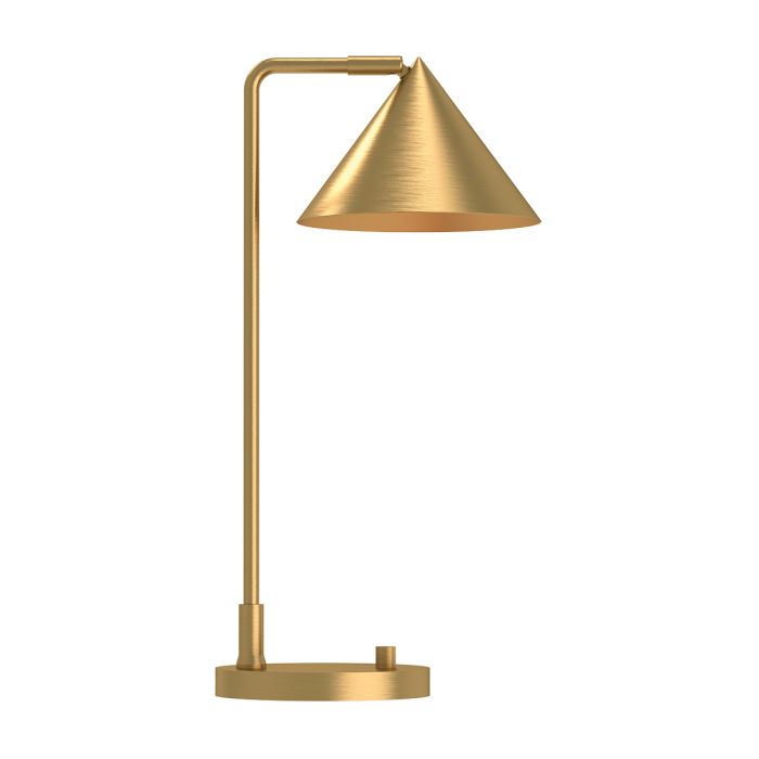Remyck 1 lt Table Lamp - Brushed Gold