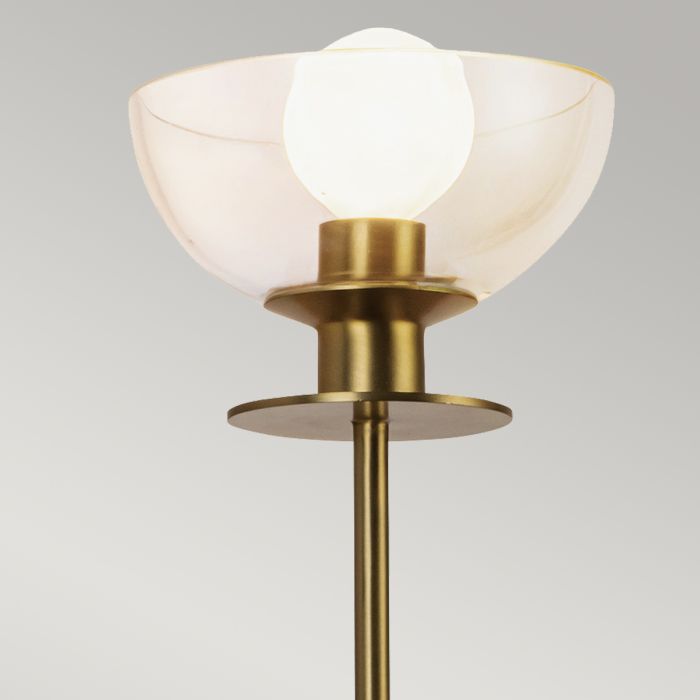 Sylvia 1 lt Wall Light - Brushed Gold