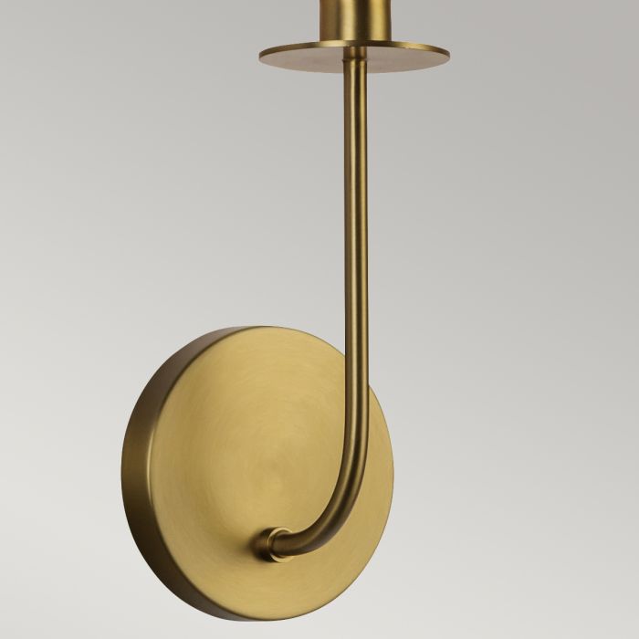 Sylvia 1 lt Wall Light - Brushed Gold