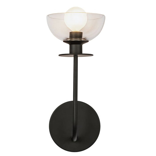 Sylvia 1 lt Wall Light - Matte Black