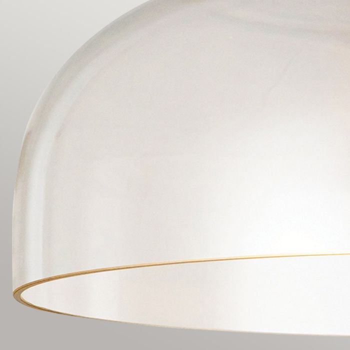 Sylvia 1 lt Semi Flush - Brushed Gold