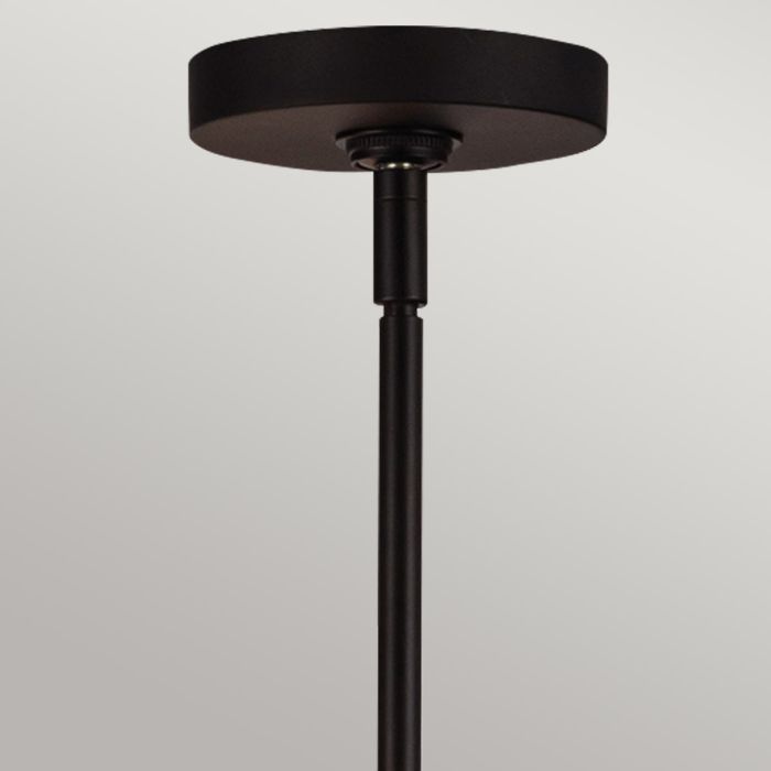 Sylvia 4 lt Chandelier - Matte Black