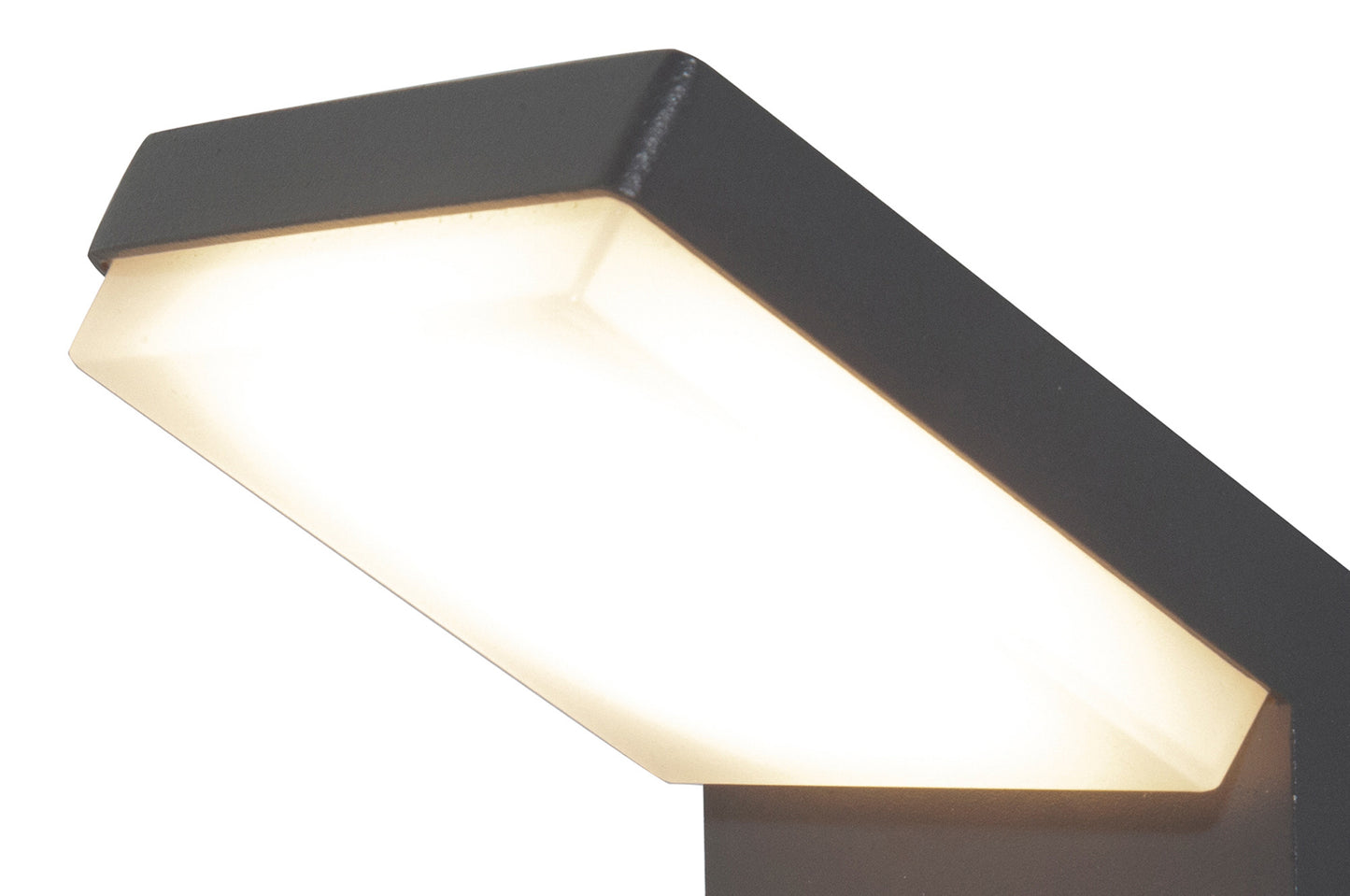 Alpine Wall Lamp, 6W LED, 3000K, 510lm, IP65, Anthracite, 3yrs Warranty by Mantra