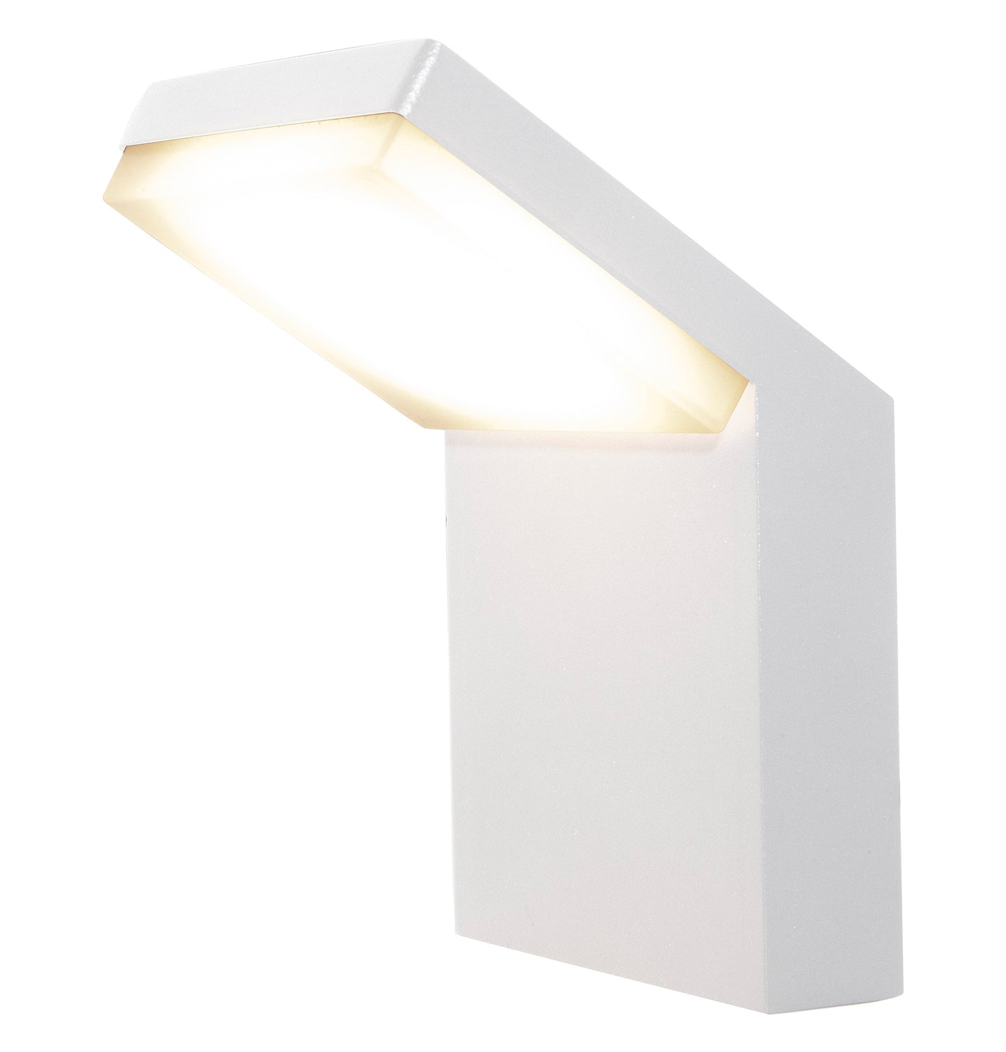 Alpine Wall Lamp, 6W LED, 3000K, 510lm, IP65, White, 3yrs Warranty by Mantra