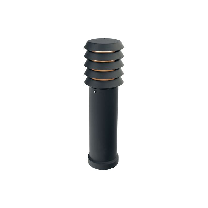 Alta 1 Light Medium Bollard - Black