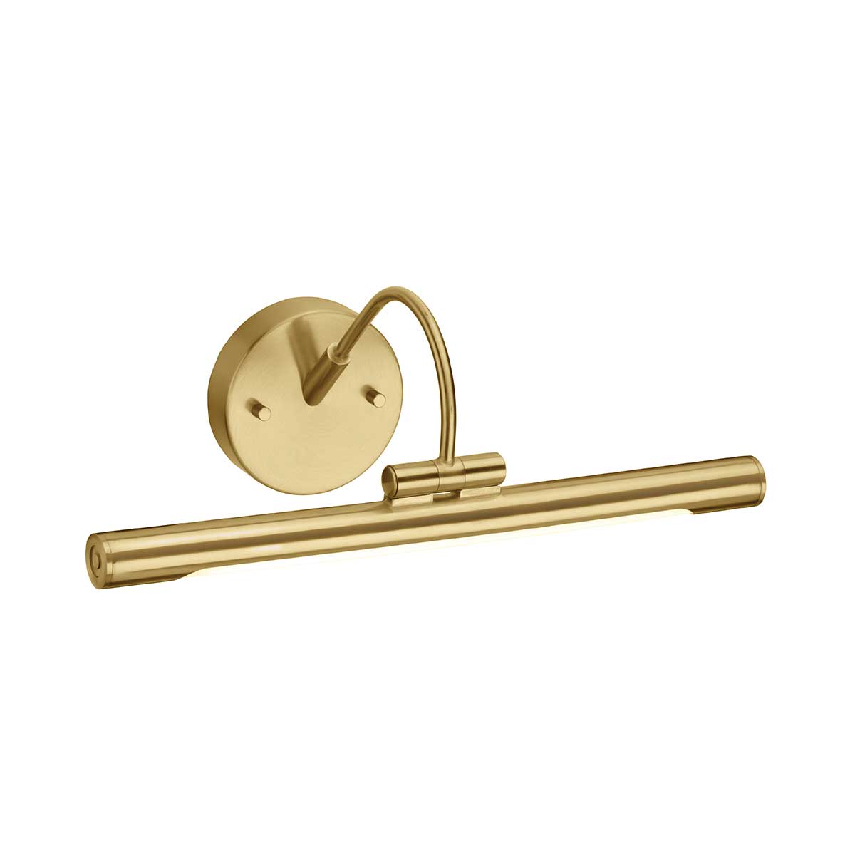 Alton 1 Light Small LED Picture Light – Brushed Brass