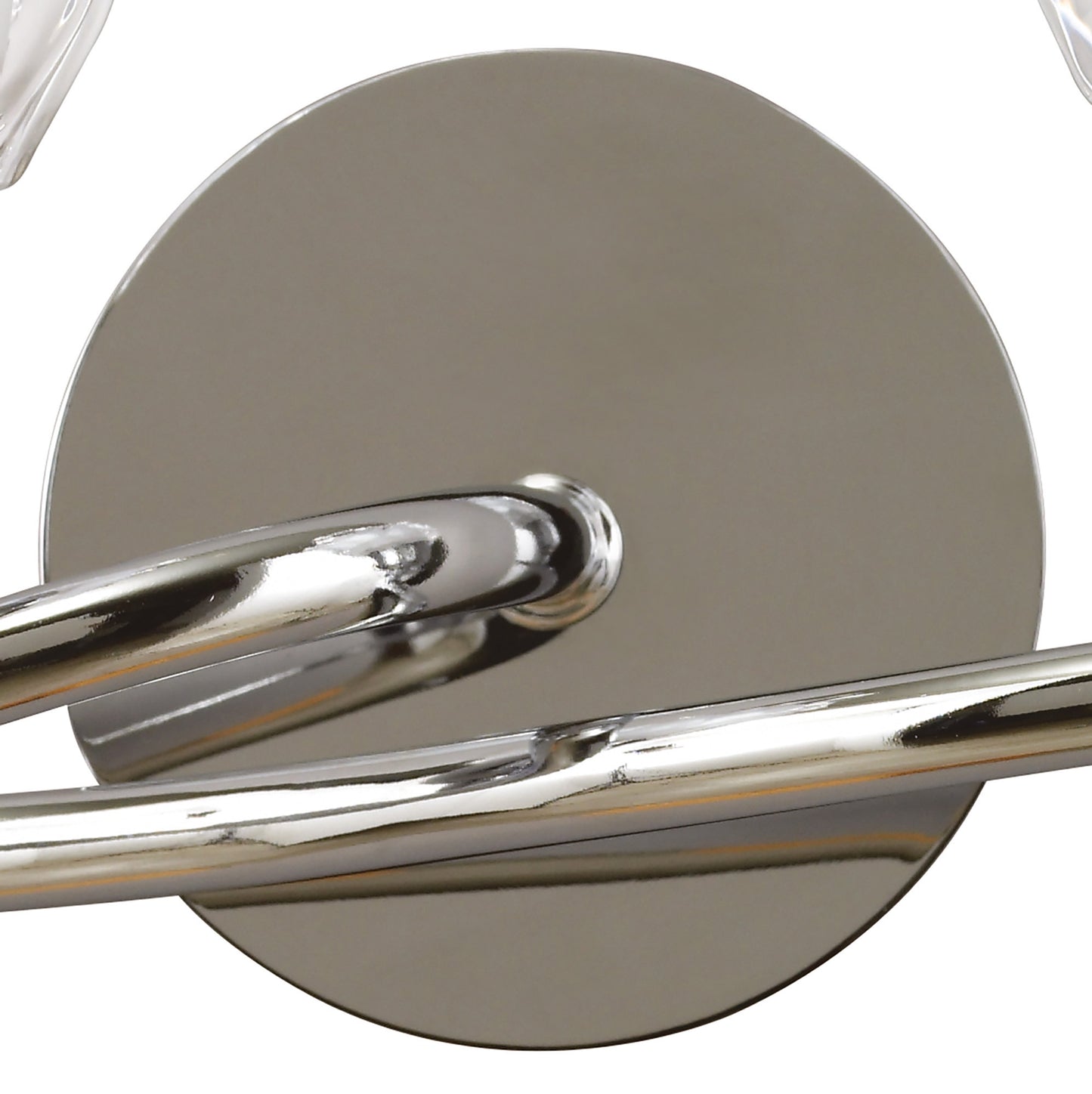 Amel Wall Lamp Switched 2 Light L1/SGU10, Polished Chrome, CFL Lamps INCLUDED by Mantra
