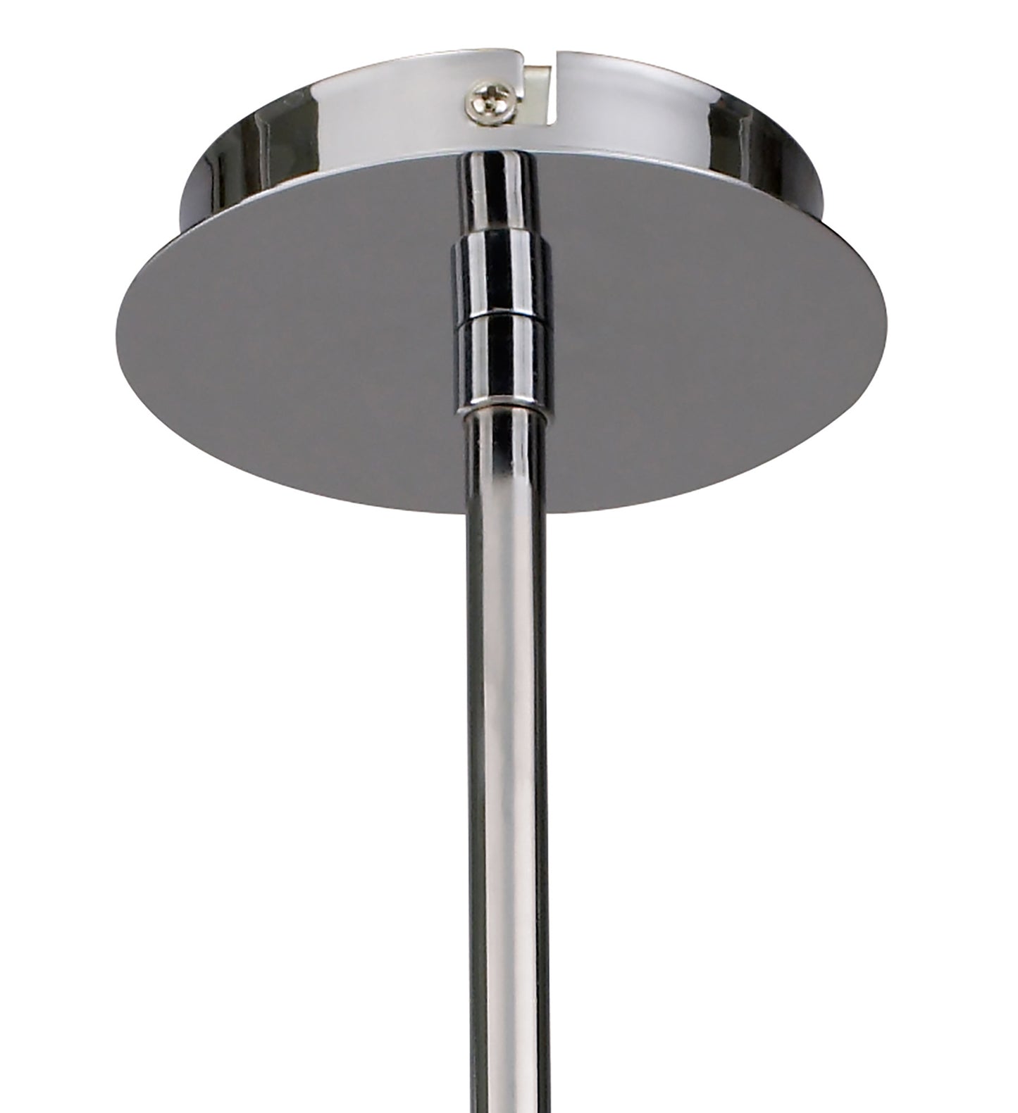 Amel Telescopic Convertible To Semi Flush 6 Light L1/SGU10, Polished Chrome, CFL Lamps INCLUDED by Mantra