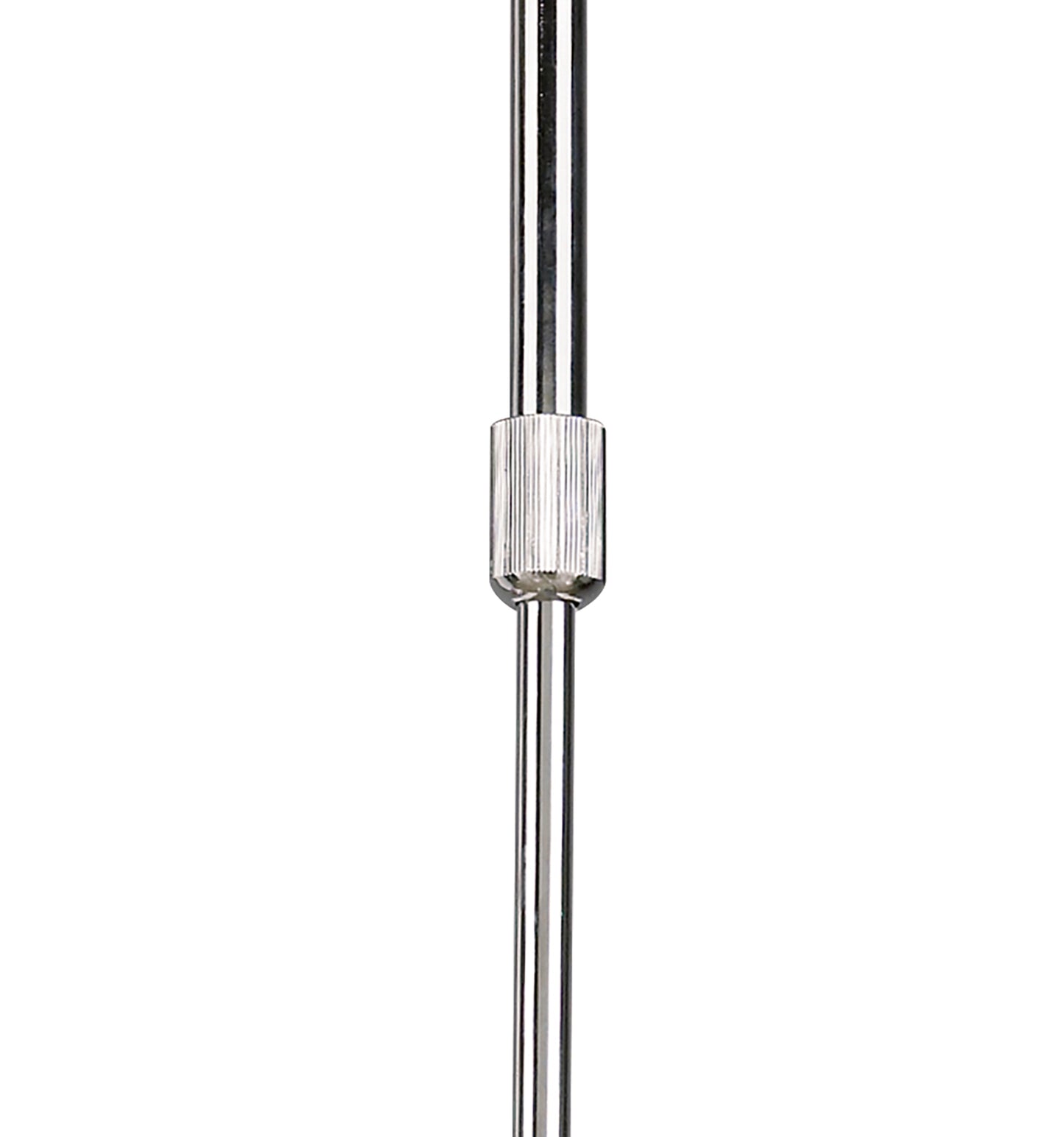 Amel Telescopic Convertible To Semi Flush 4 Light L1/SGU10, Polished Chrome, CFL Lamps INCLUDED by Mantra