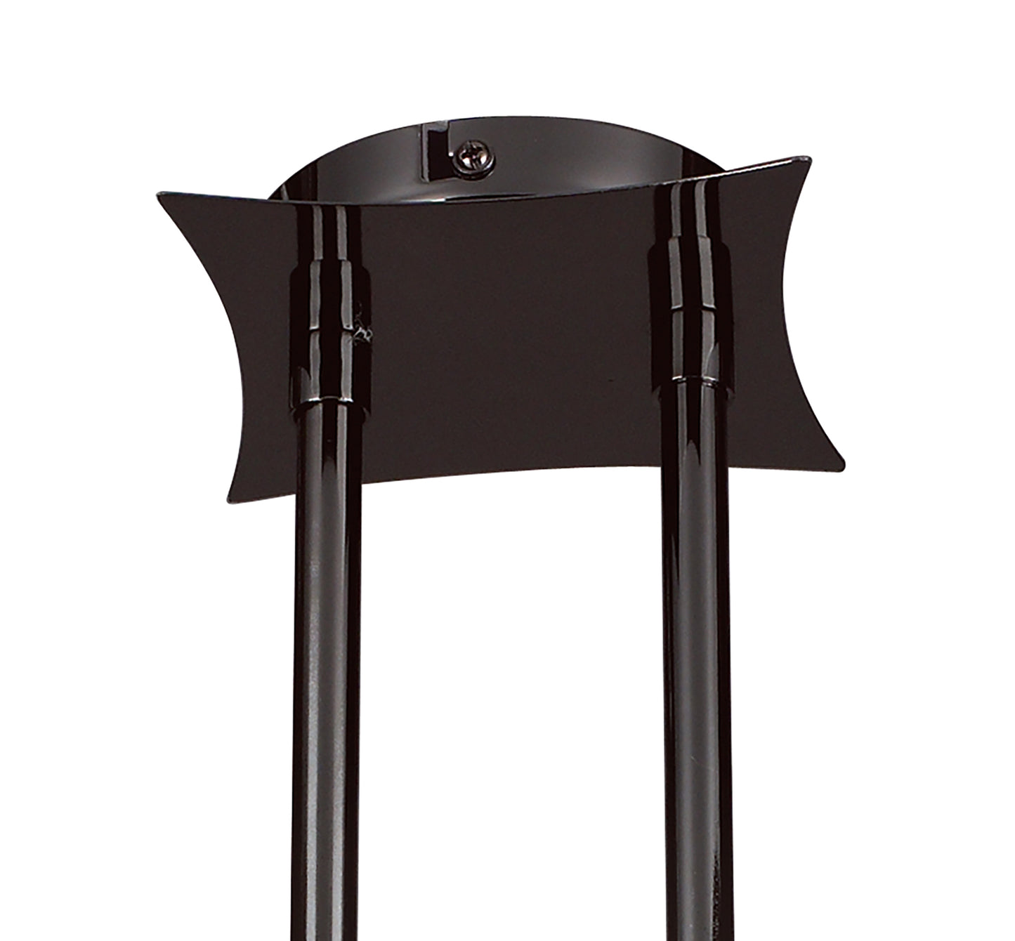 Amel Telescopic 4 Light L1, SGU10 Bar, Black Chrome, CFL Lamps INCLUDED by Mantra