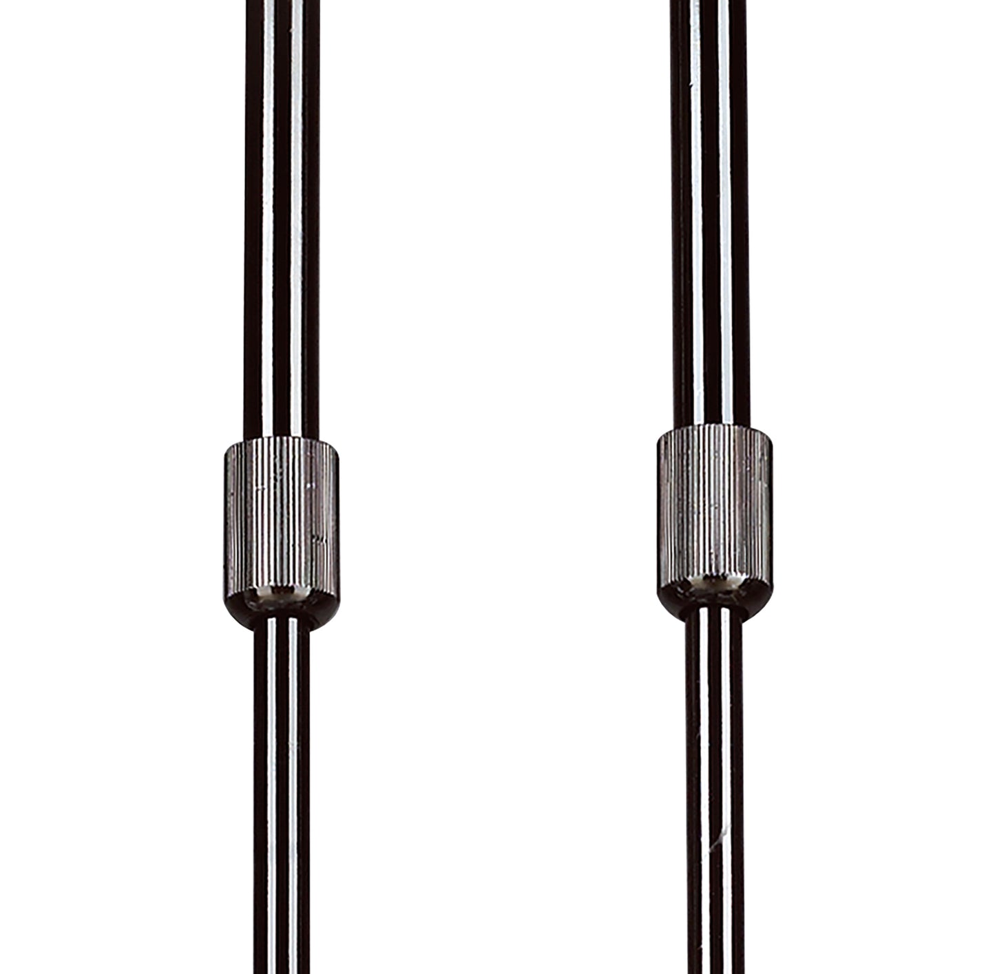 Amel Telescopic 4 Light L1, SGU10 Bar, Black Chrome, CFL Lamps INCLUDED by Mantra