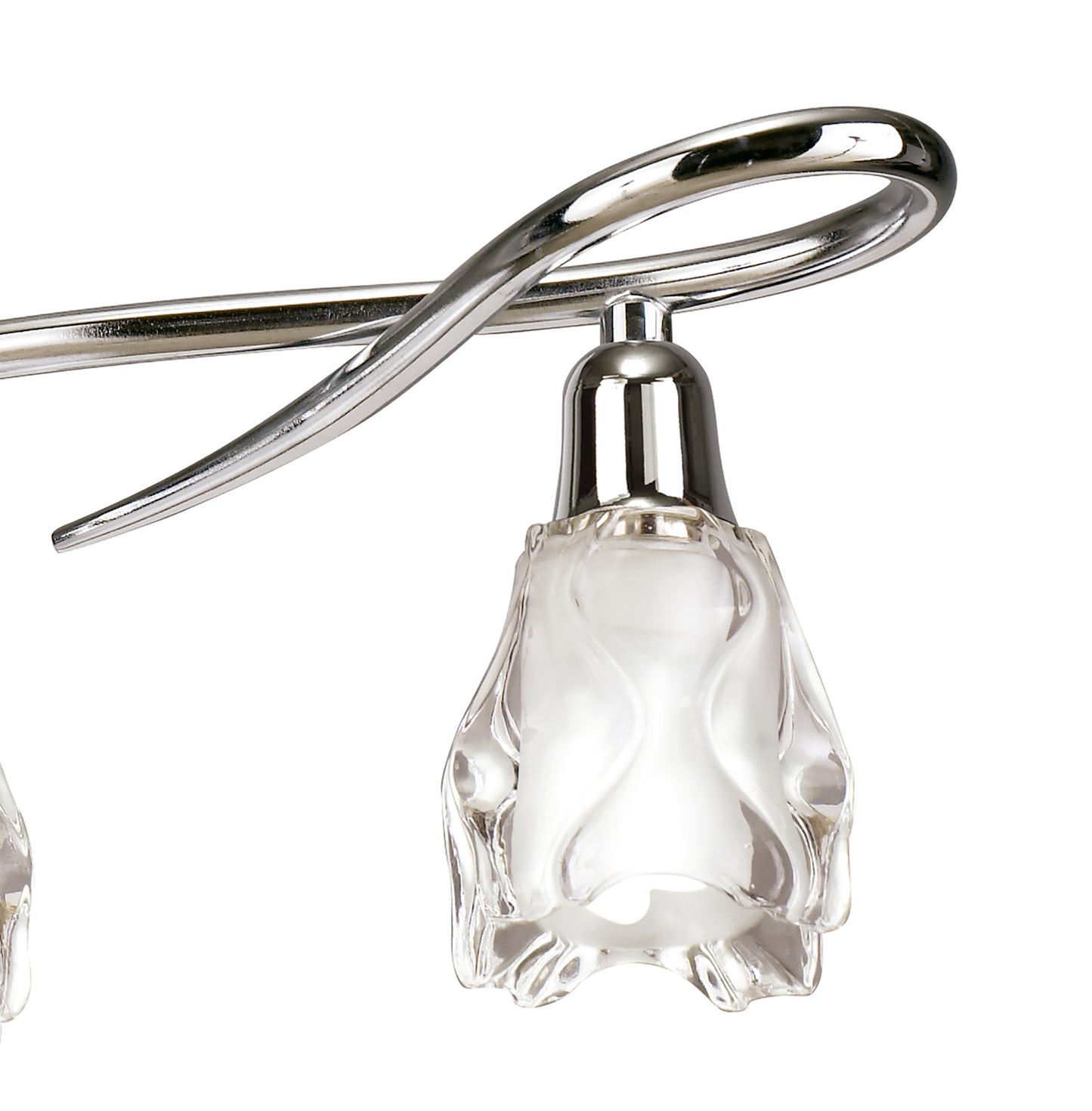 Amel Telescopic 4 Light L1, SGU10 Bar, Polished Chrome, CFL Lamps INCLUDED by Mantra