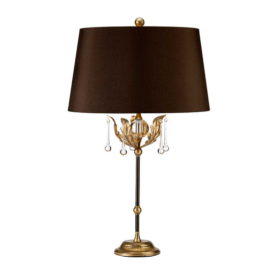 Amarilli 1 Light Table Lamp – Bronze/Gold