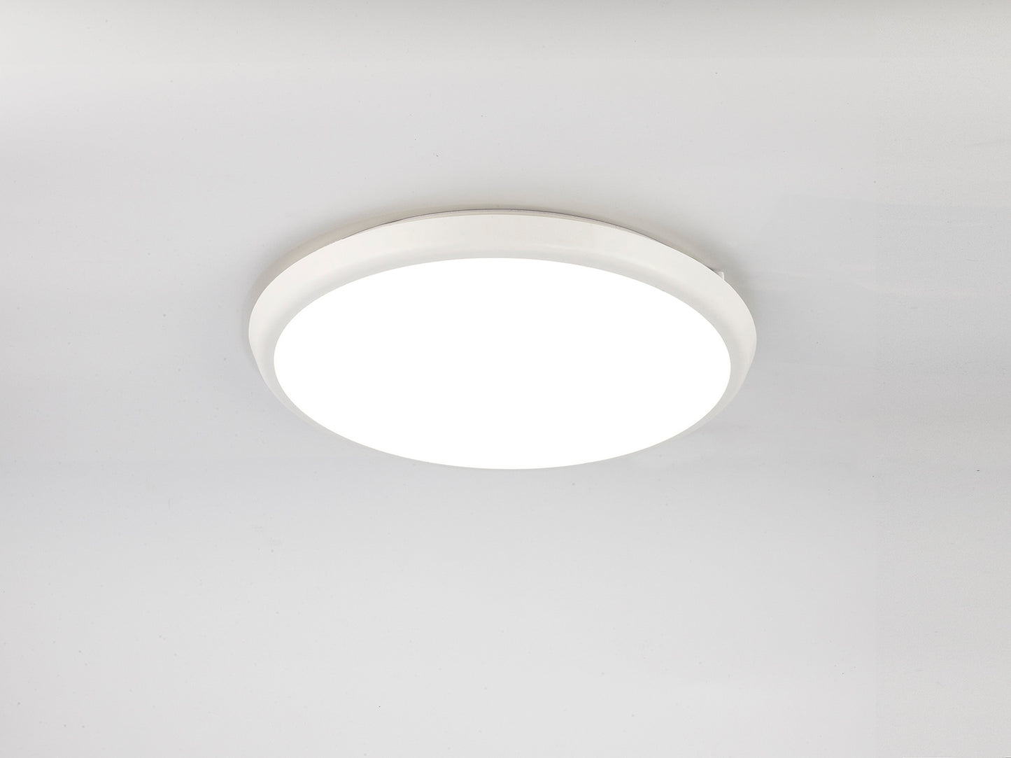 Aneto Ceiling, 40cm Round, 24W LED 4000K, 2500lm, IP65, White, 3yrs Warranty by Mantra