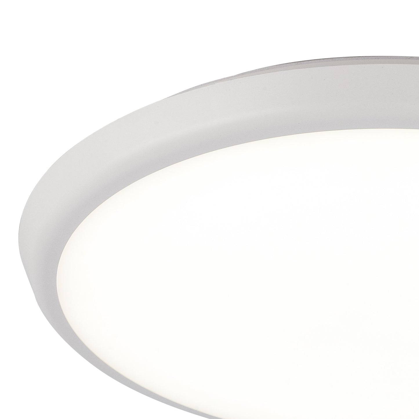 Aneto Ceiling, 40cm Round, 24W LED 4000K, 2500lm, IP65, White, 3yrs Warranty by Mantra