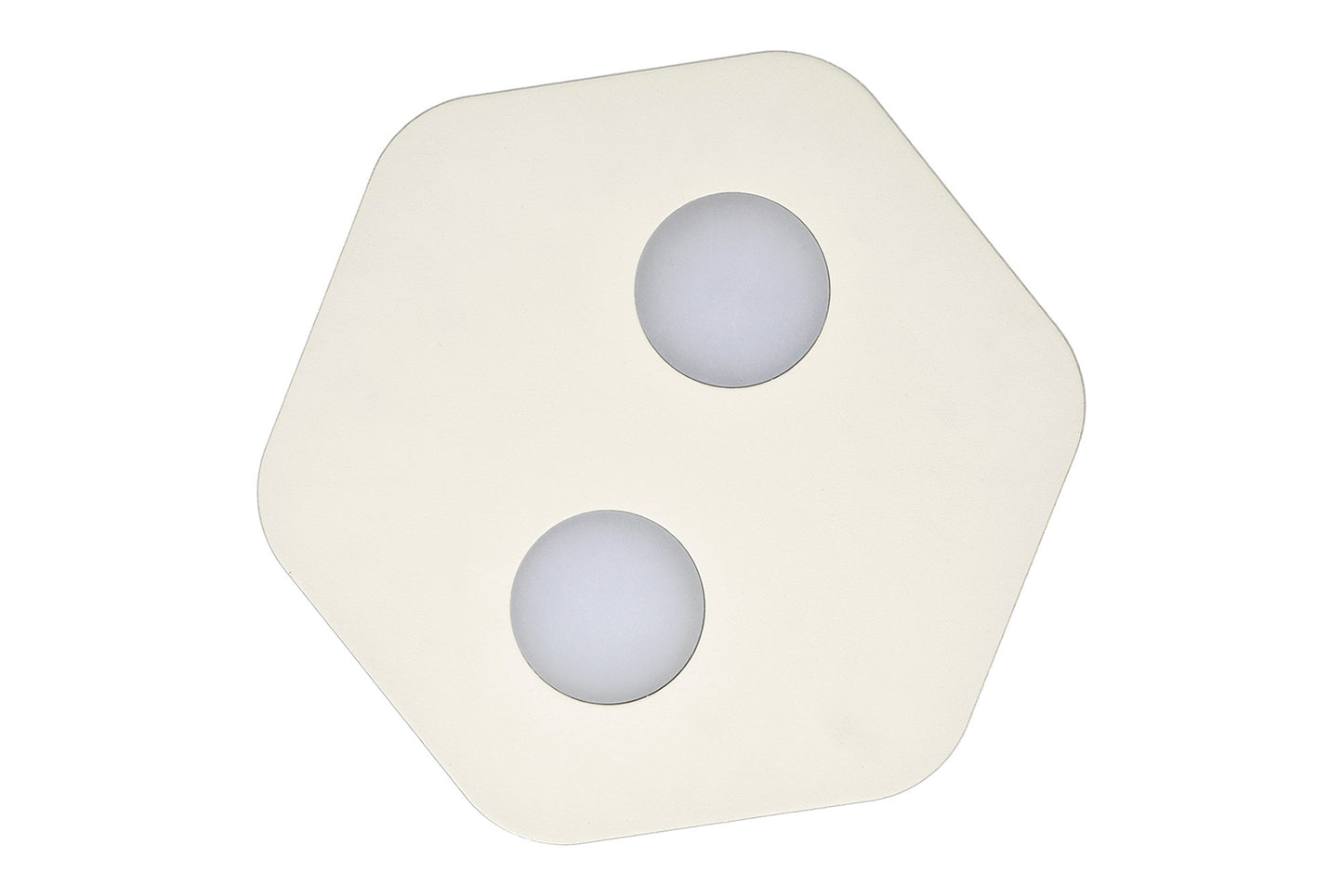 Area Ceiling, 2 x GX53 (Max 9W, Not Included), Sand White by Mantra