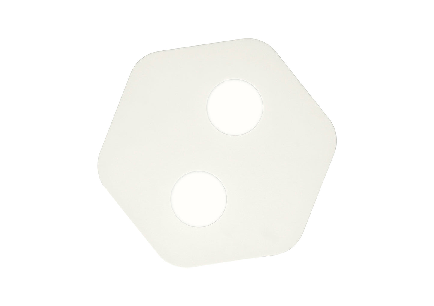 Area Ceiling, 2 x GX53 (Max 9W, Not Included), Sand White by Mantra