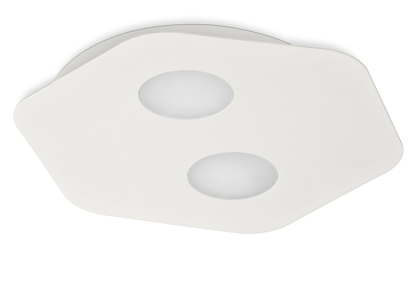 Area Ceiling, 2 x GX53 (Max 9W, Not Included), Sand White by Mantra