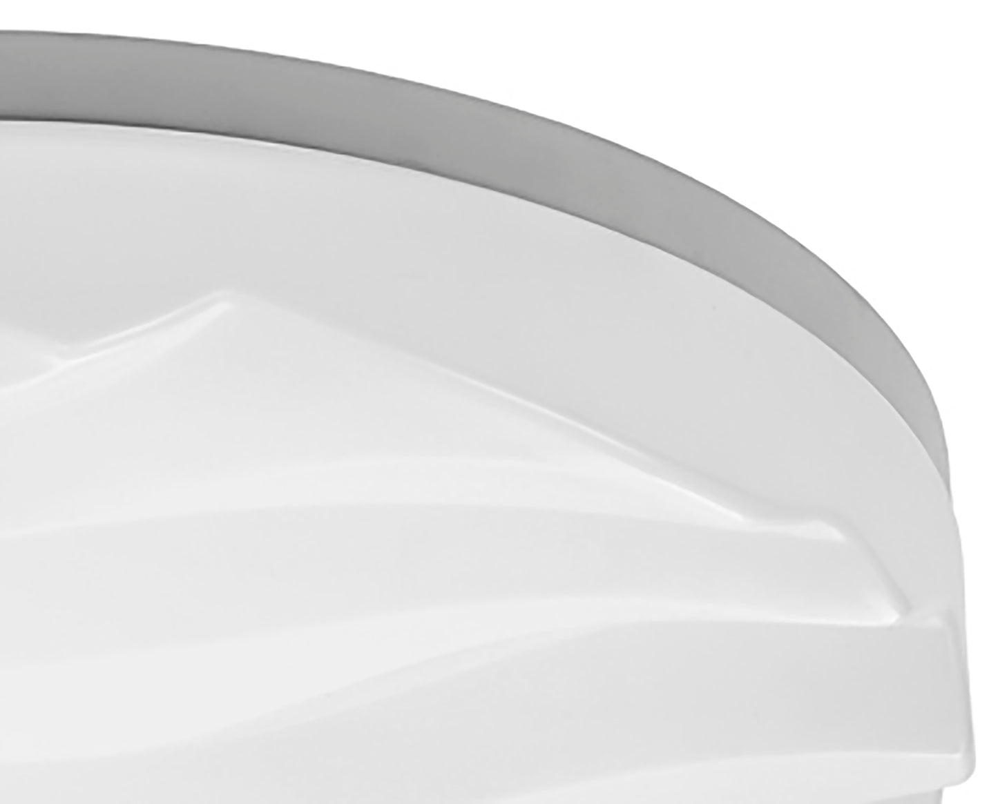 Arena Ceiling/Wall Light Medium Round 36W LED IP44 3000K,3240lm,Matt White/White Acrylic,3yrs Warranty by Mantra