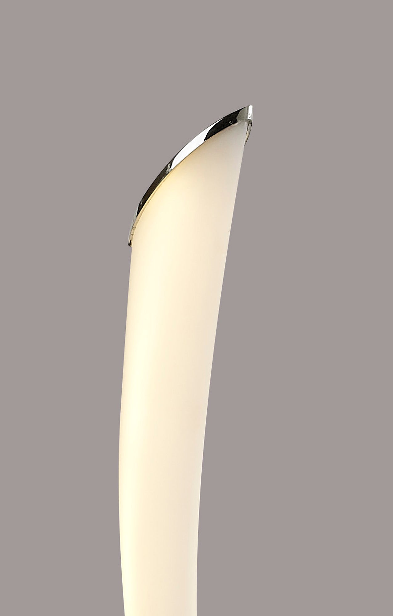 Armonia 1 Light Table Lamp, 10W LED, 3000K, 750lm, Polished Chrome/Frosted Acrylic, 3yrs Warranty by Mantra