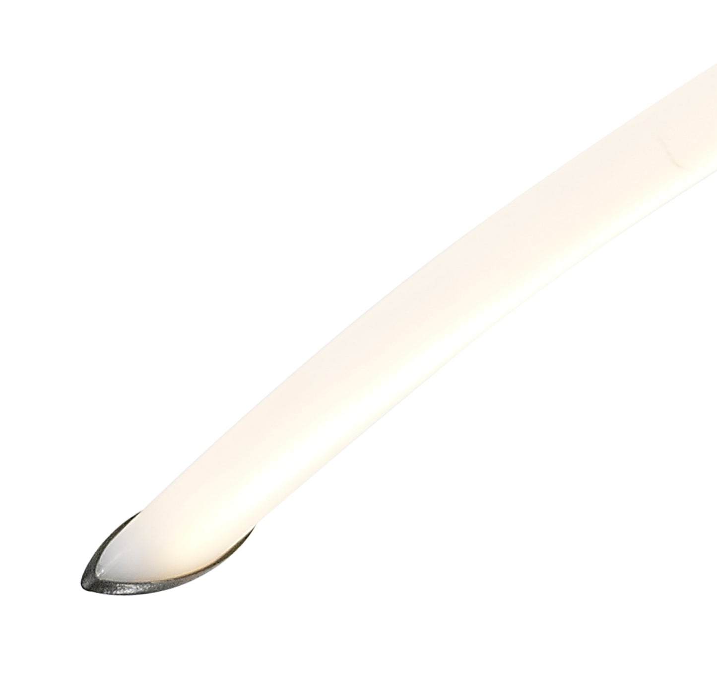 Armonia Semi Flush Spiral, Dimmable, 60W LED, 3000K, 4500lm, Titanium/Frosted Acrylic, 3yrs Warranty by Mantra