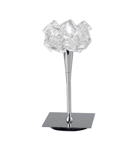 Artic Table Lamp 1 Light G9, Polished Chrome by Mantra