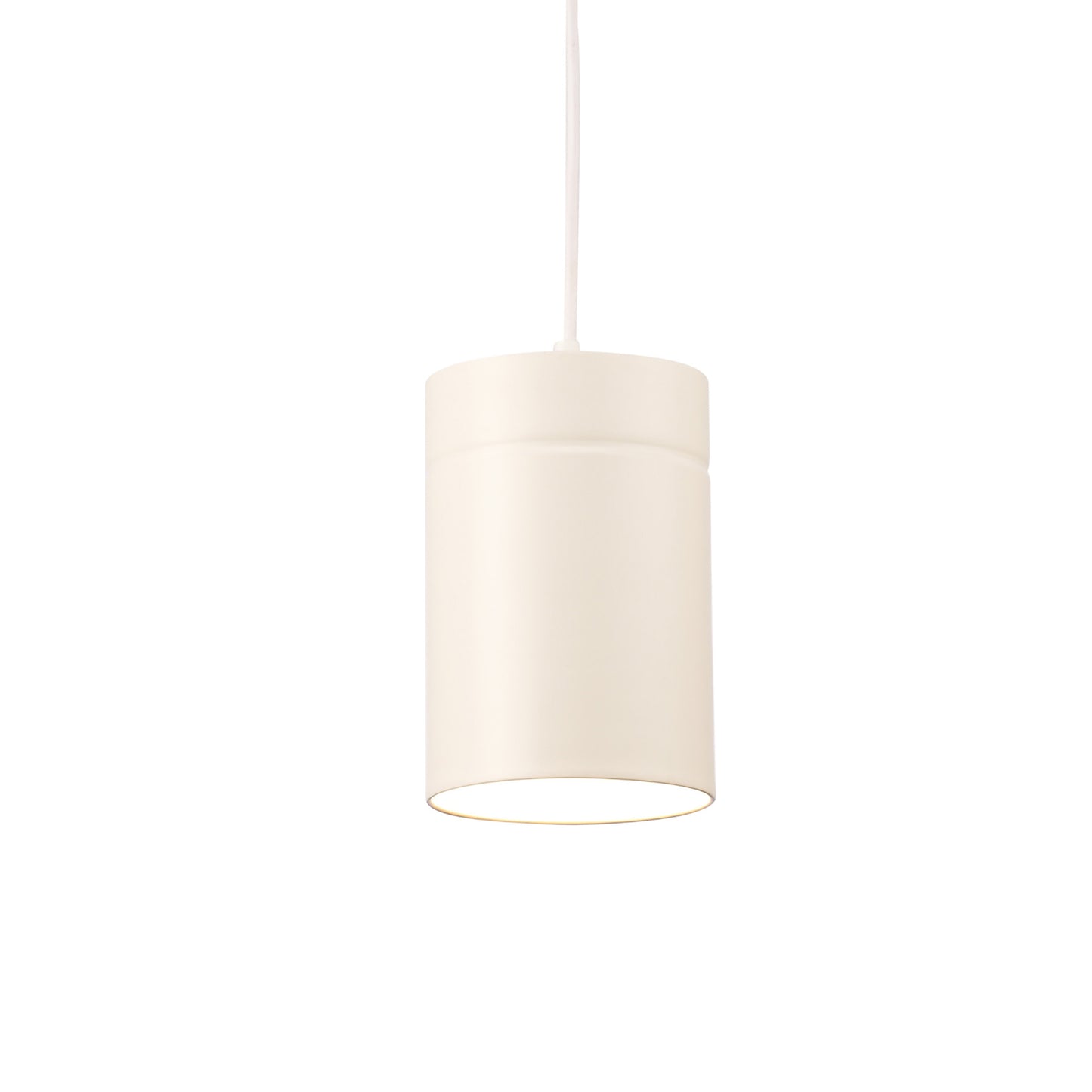 Aruba Pendant Large 12cm Round 1 x E27, Matt White by Mantra