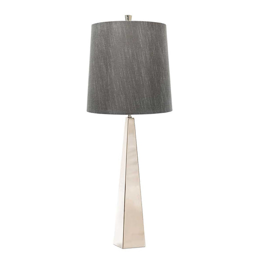 Ascent 1 Light Table Lamp – Polished Nickel