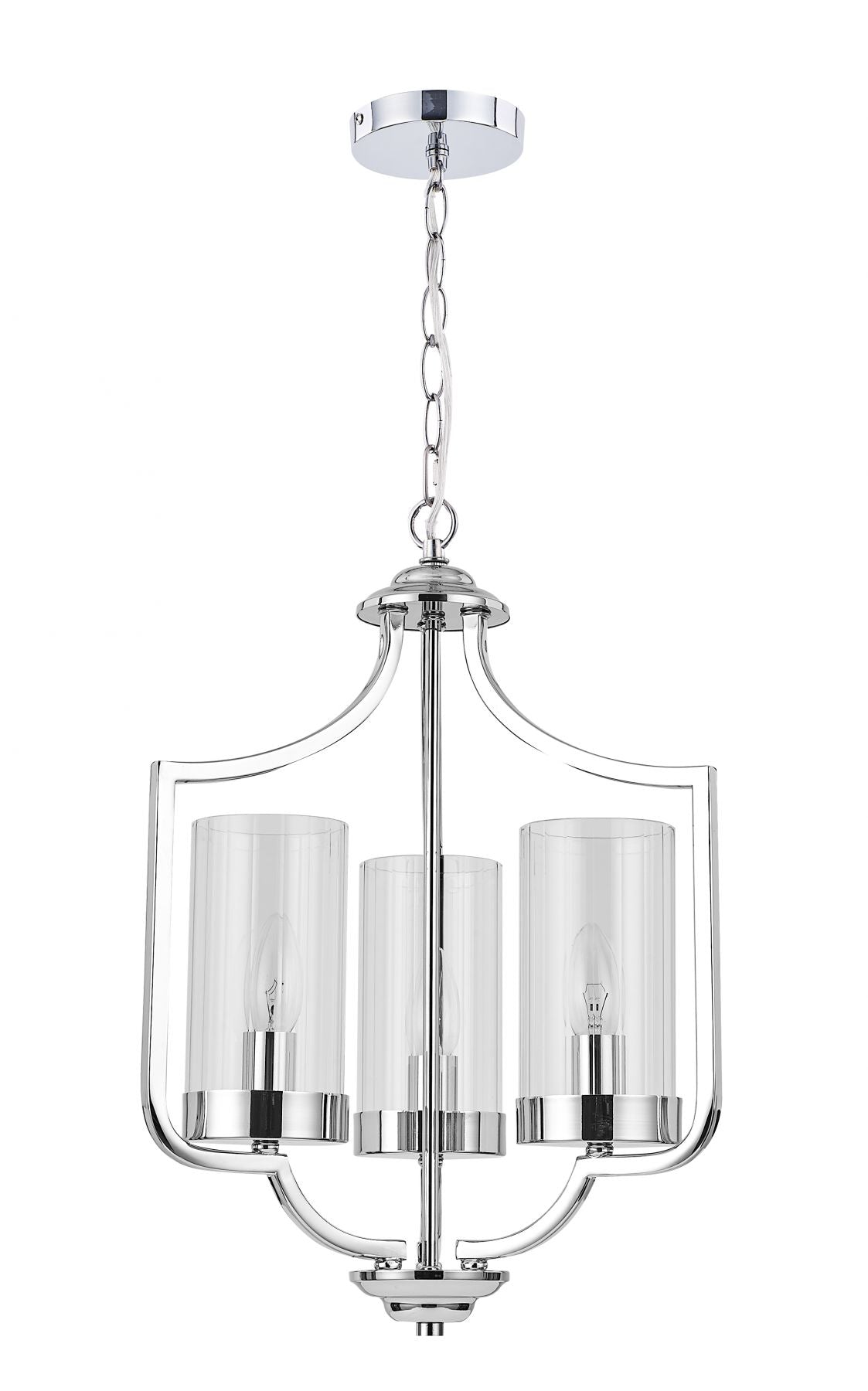 Ashley 3 Light Pendant Polished Chrome