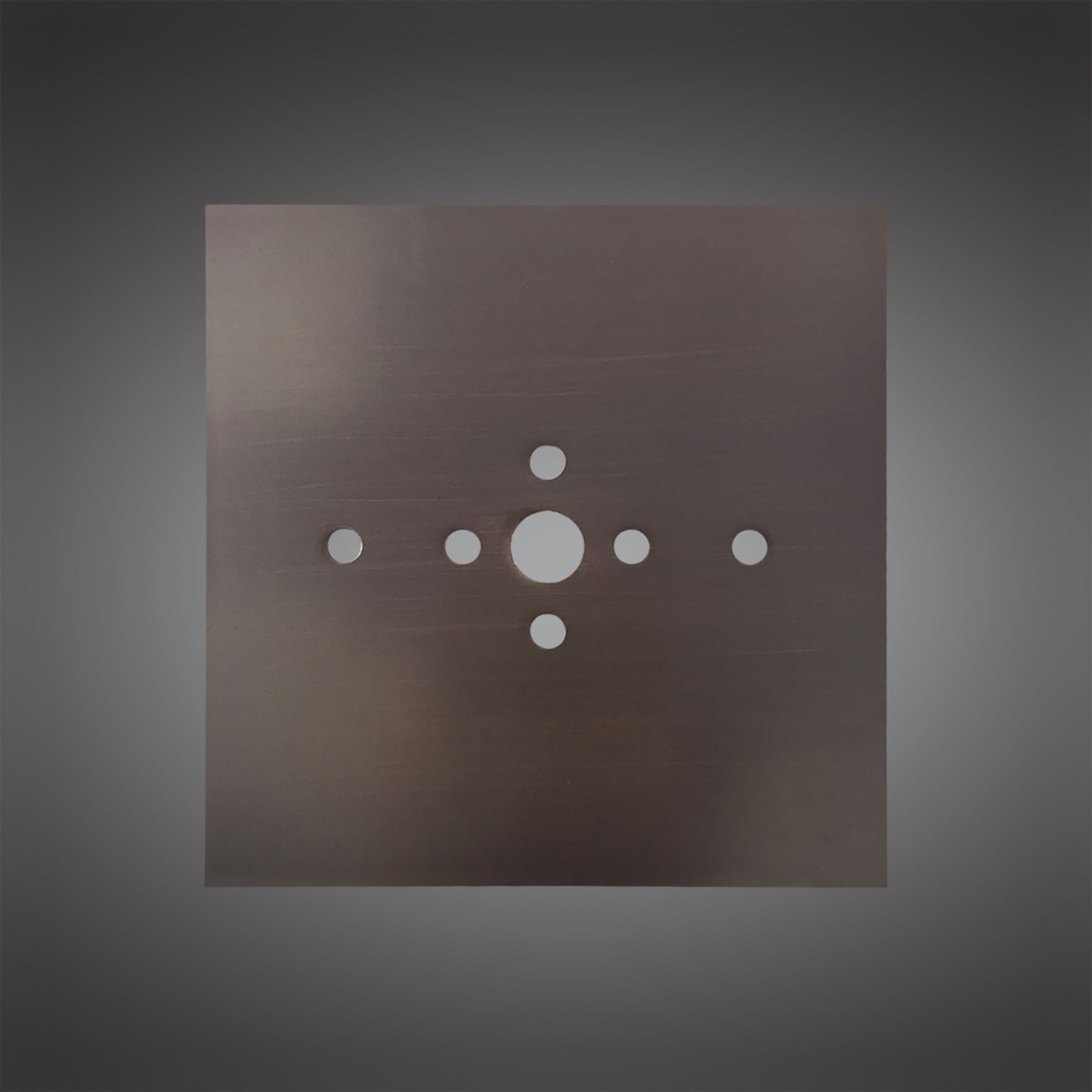 Bahia Flush Mount Plate Kit For M5234 / M5236 Satin Nickel by Mantra