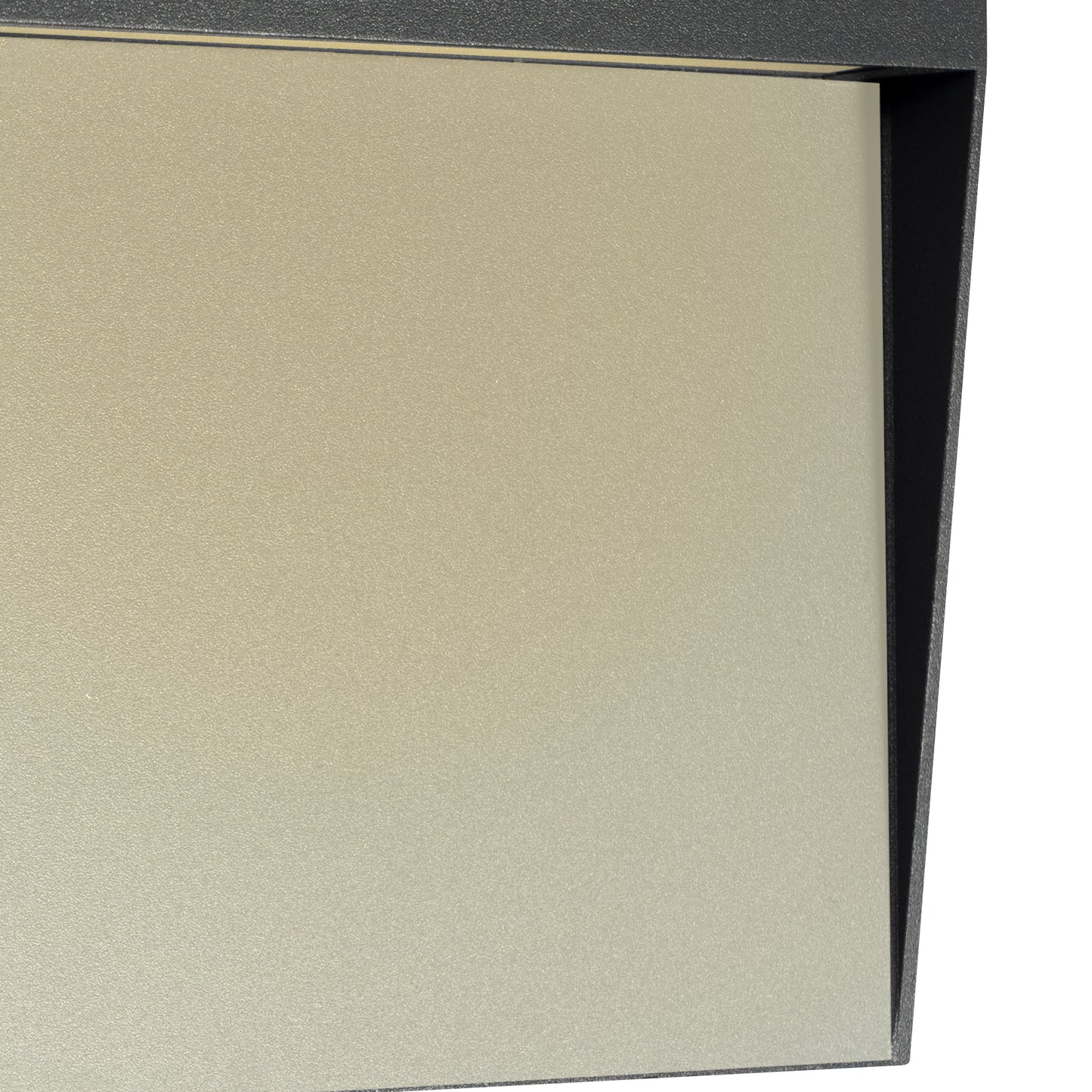 Baker Wall Lamp Large Square, 6W LED, 3000K, 266lm, IP54, Anthracite, 3yrs Warranty by Mantra