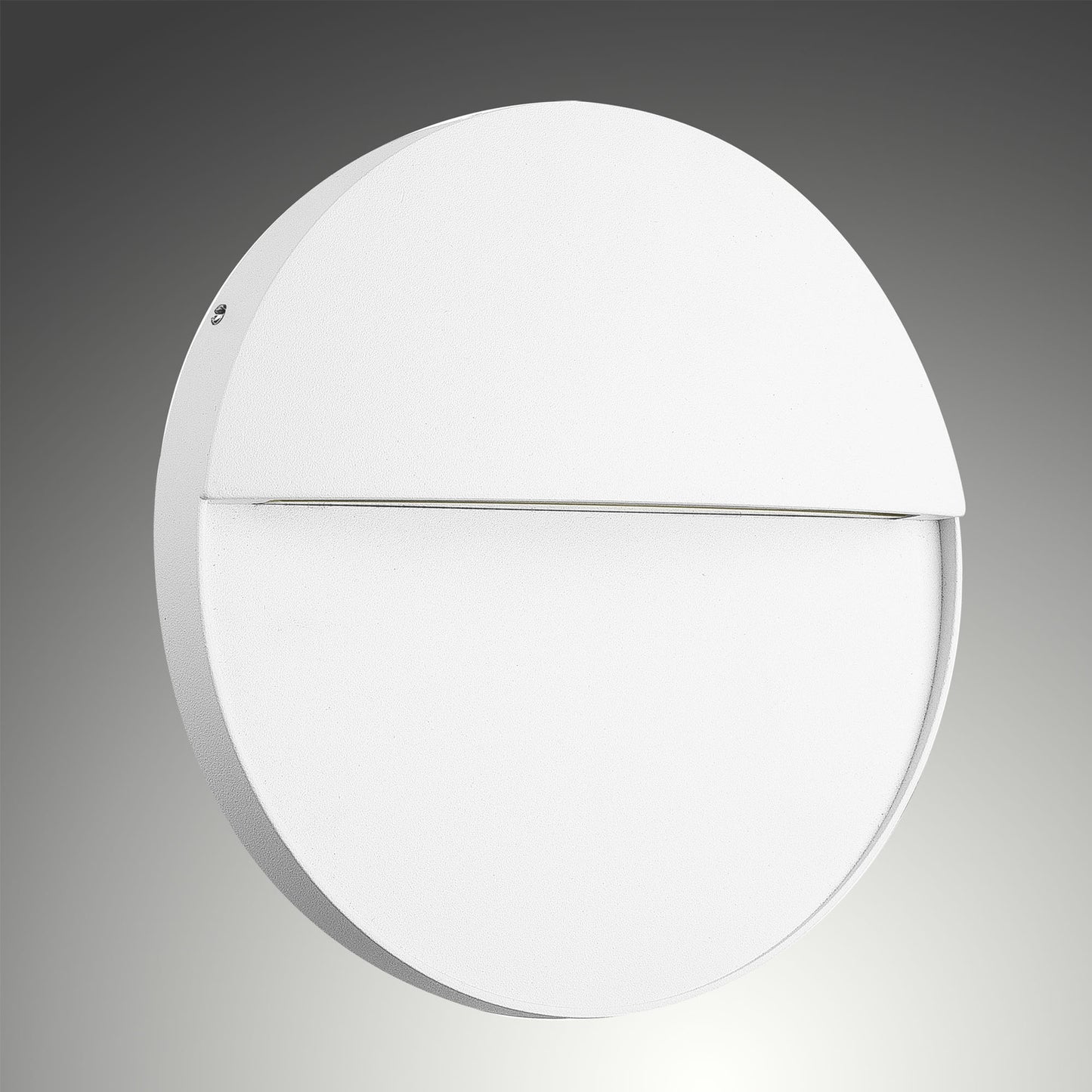 Baker Wall Lamp Large Round, 6W LED, 3000K, 275m, IP54, Sand White, 3yrs Warranty by Mantra