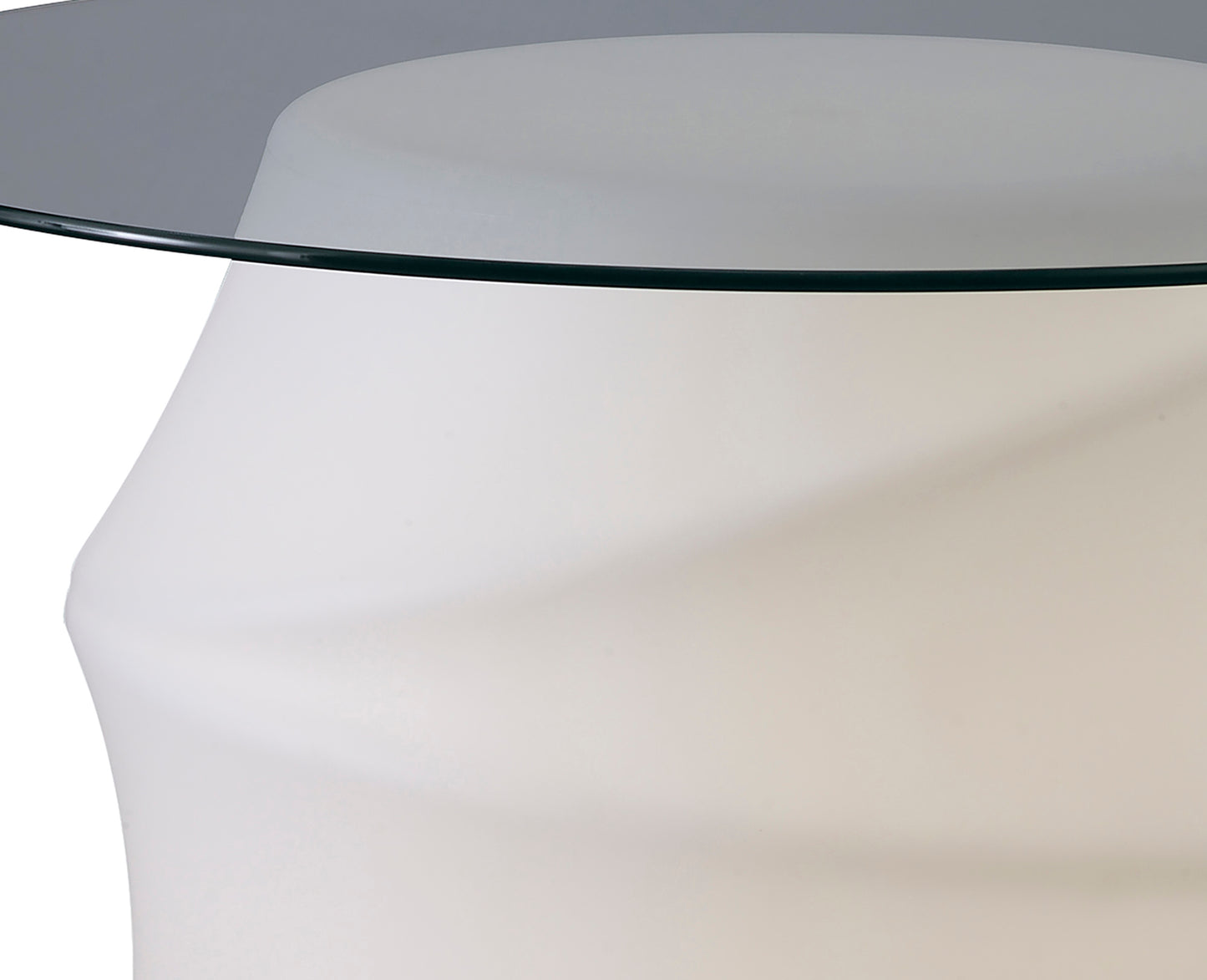 Bambu Table 2 Light E27 Outdoor IP65, Opal White/Clear Glass by Mantra