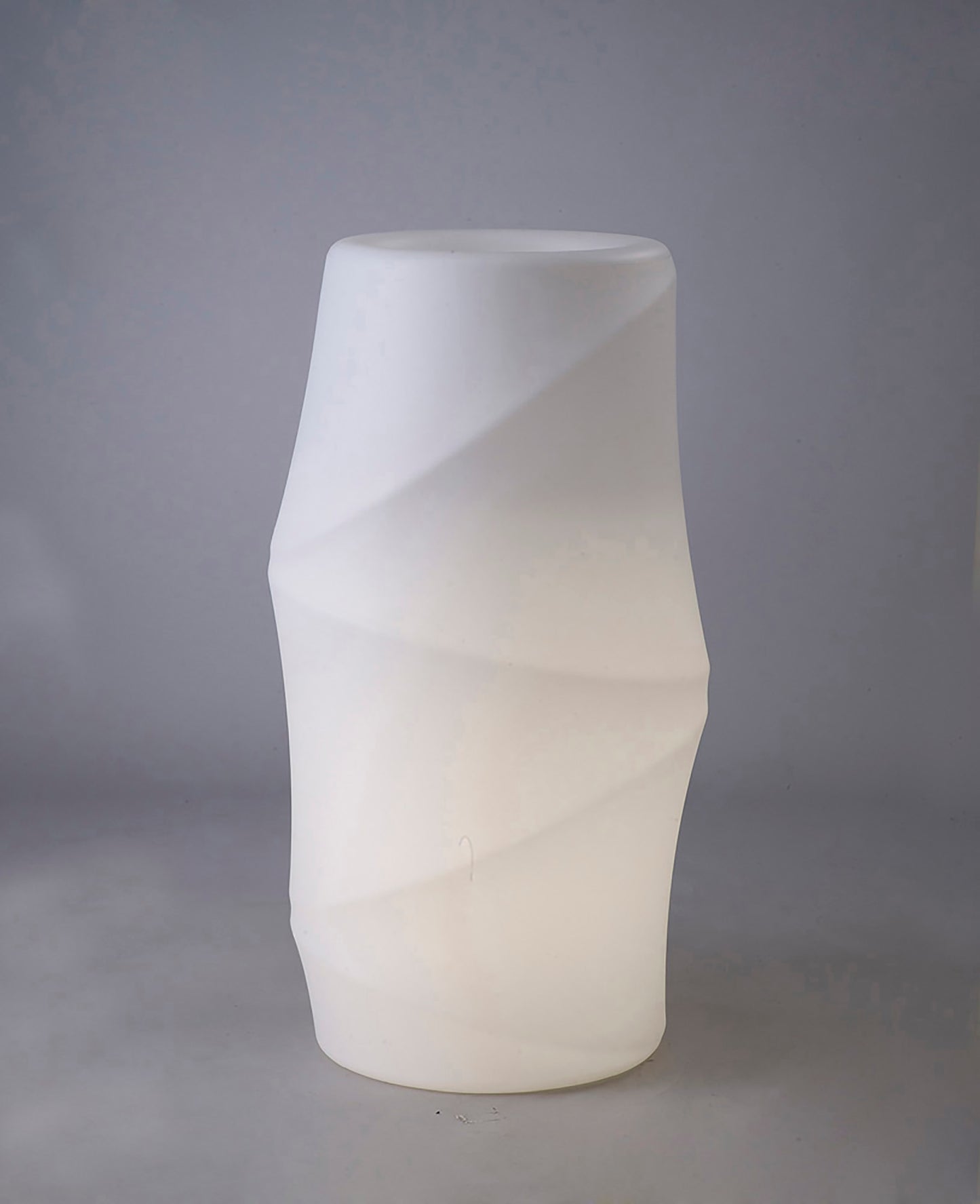 Bambu Tall Pot 2 Light E27 Outdoor IP65, Opal White by Mantra
