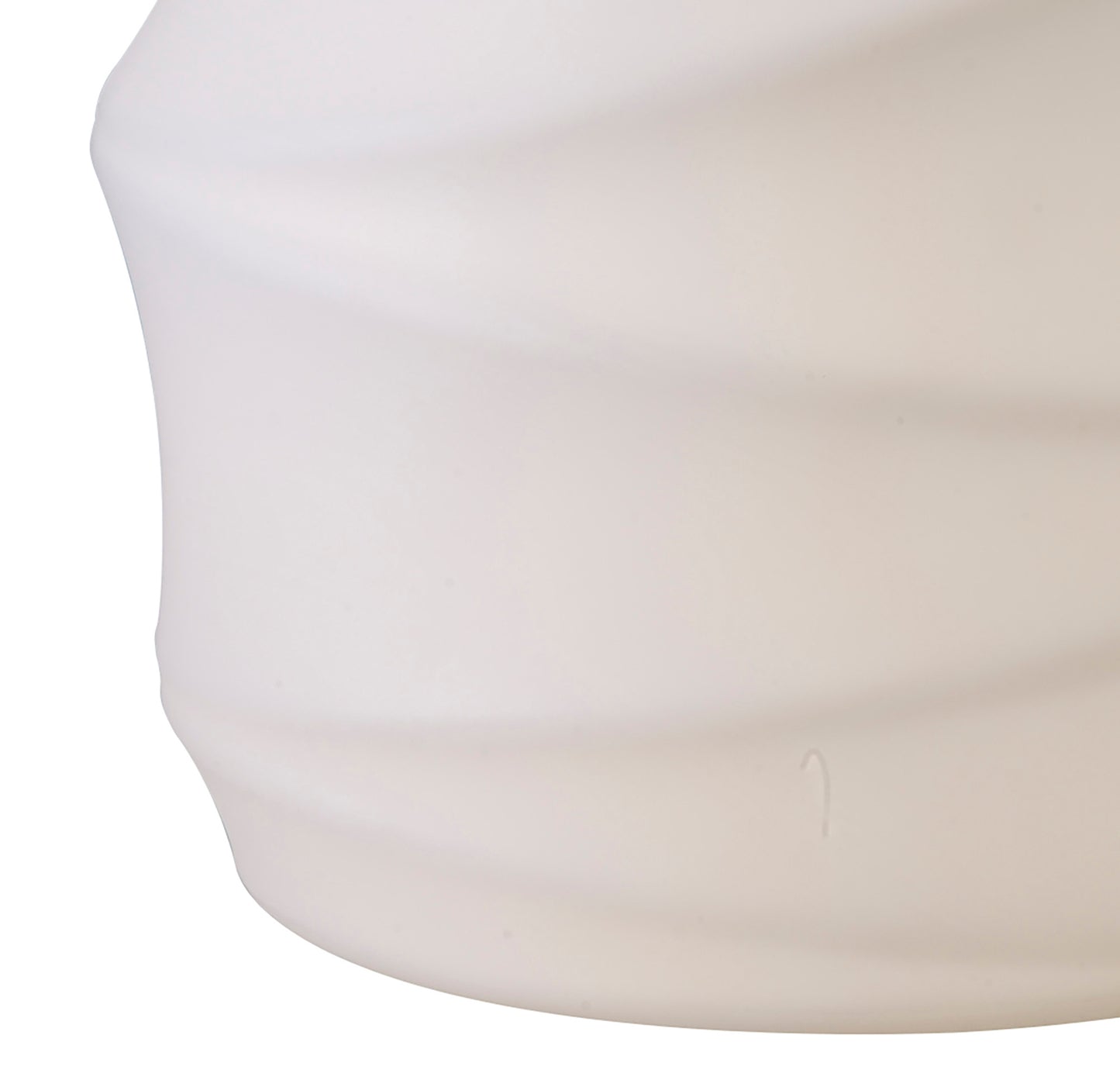Bambu Stool 1 Light E27 Outdoor IP65, Opal White by Mantra
