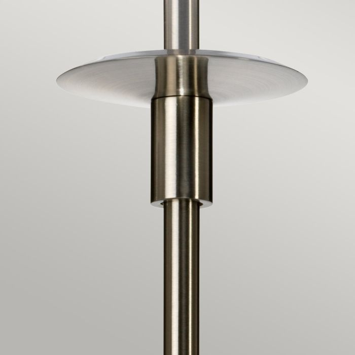 Agatha 1 Light Pendant - Brushed Nickel
