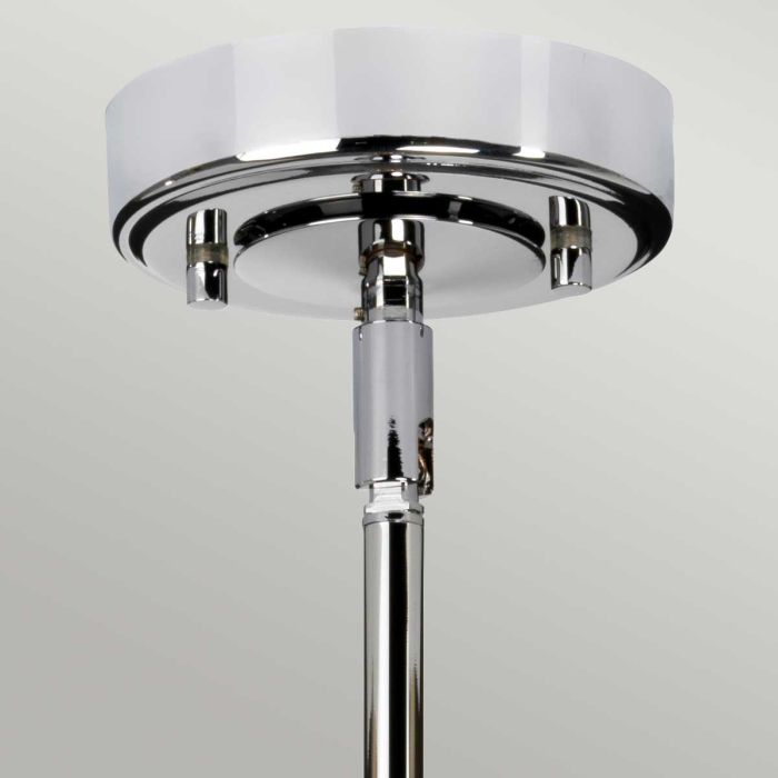 Agatha 1 Light Pendant - Polished Chrome