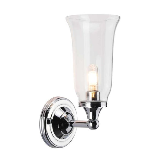 Austen 1 Light Wall Light - Polished Chrome