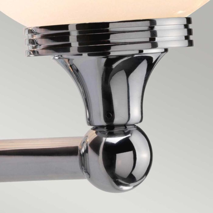 Austen 1 Light Wall Light - Polished Chrome