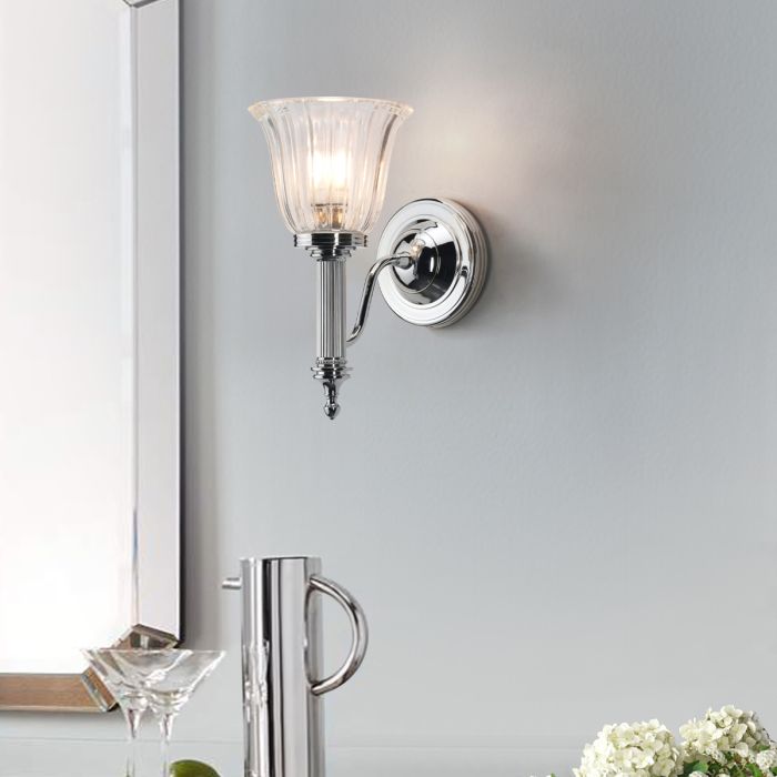 Carroll 1 Light - Polished Chrome