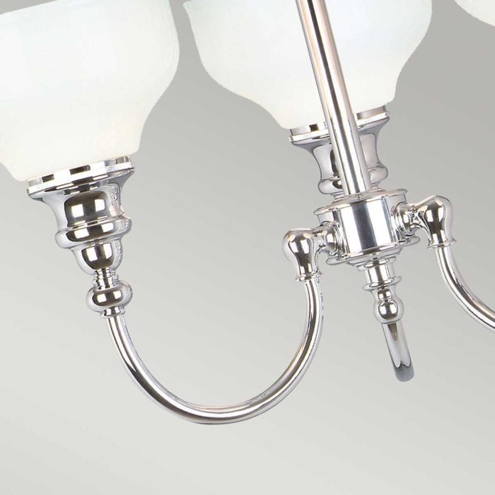 Cheadle 3 Light Semi-Flush - Polished Chrome