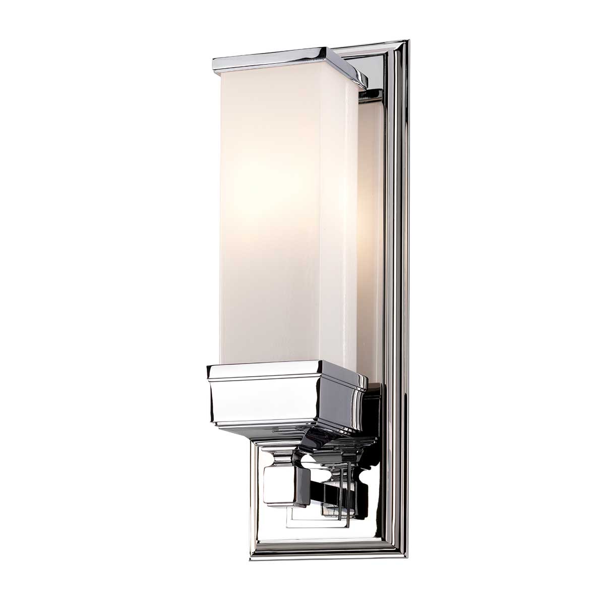 Cambridge 1 Light Wall Light – Polished Chrome