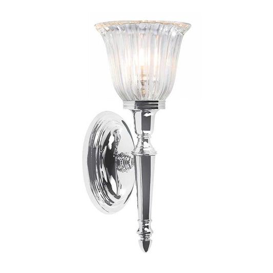 Dryden 1 Light Wall Light - Polished Chrome