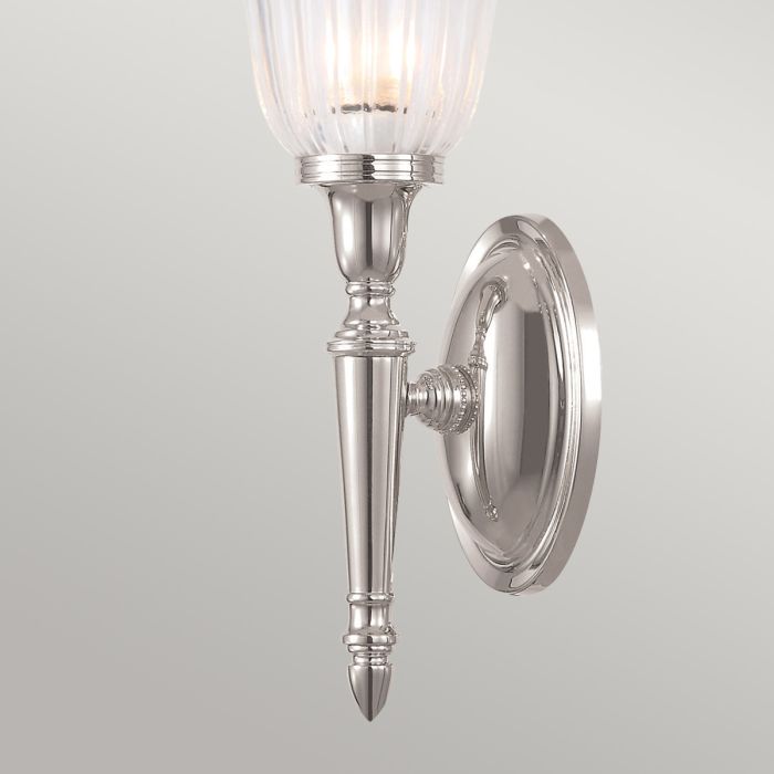 Dryden 1 Light Wall Light - Polished Nickel