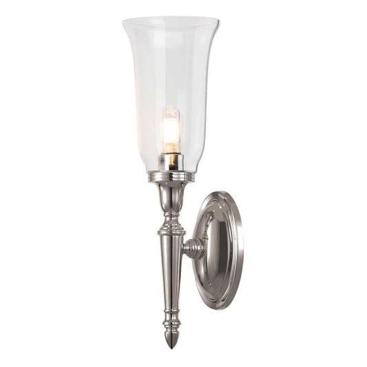 Dryden 1 Light Wall Light - Polished Nickel LED G9